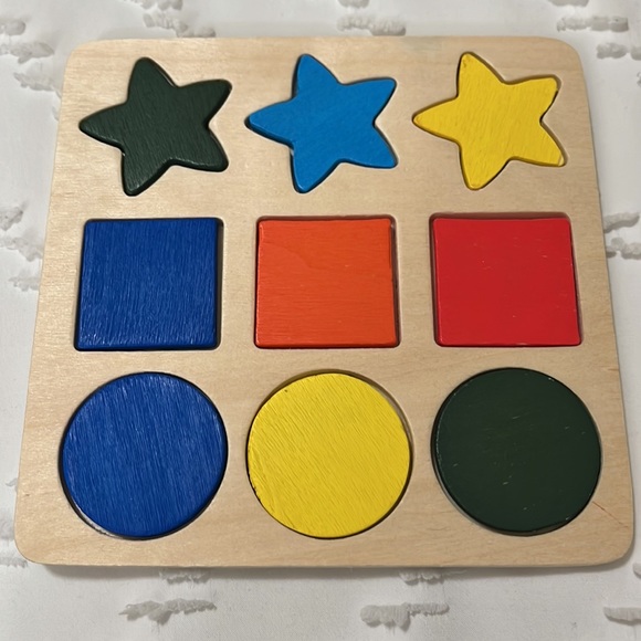 🦖Lot of 4 Puzzles! Dinosaur Jigsaw Puzzles & Small Shapes Puzzle - Picture 5 of 10